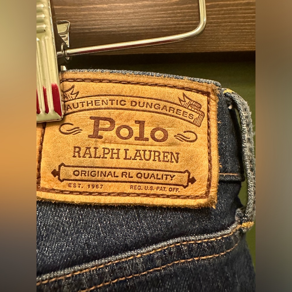 Polo Patchwork Distressed Jeans - image 4